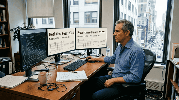 Real-time market data guide for traders and investors 2026